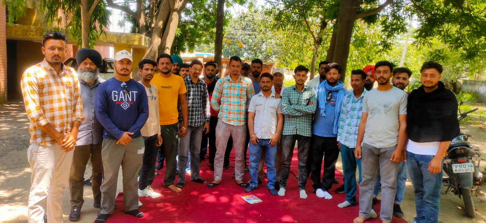 Dharna in front of Patiala head office by Powercom contract employees on 23rd